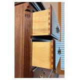 Solid Cherry Jamestown Sterling 8 Drawer Highboy Dresser