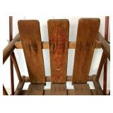 Antique Steel Runer Sled with Drop Down Wheels and Adjustable Push Handle from K Baby