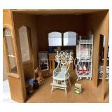 GreenLeaf Doll House from Kit - Victorian Handmade Doll House with Furnishings