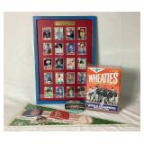 Minnesota Twins 1987 World Series Bundle - Framed Team of Destiny Baseball Card Set, Pendant, Wheaties Box and Collector Button