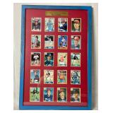 Minnesota Twins 1987 World Series Bundle - Framed Team of Destiny Baseball Card Set, Pendant, Wheaties Box and Collector Button