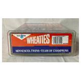 Minnesota Twins 1987 World Series Bundle - Framed Team of Destiny Baseball Card Set, Pendant, Wheaties Box and Collector Button