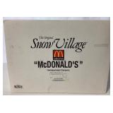 Department 56 Snow Village McDonalds Collection