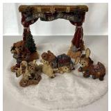 Boyds Bears & Friends Nativity Set