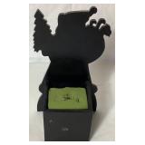 Vintage Santa Collection - Wood Santa Cutout, Vintage Wooden Santa Holder and Santa Sitters