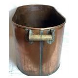 Vintage Copper Boiler with Lid and Wood Handle