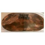 Vintage Copper Boiler with Lid and Wood Handle