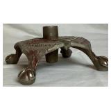 Antique 1883 Grand Army of the Republic Flag Pole Stand Holder 