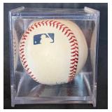 MN Twins #32 Dan Gladden Autographed Baseball 87/91 World Series Team