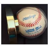 MN Twins #38 Rick Aquilera Autographed Baseball