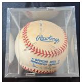 Minnesota Twins Scott Leius #31 Autographed Baseball