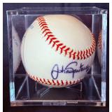 MN Twins #57  Johan Santana Autographed Baseball