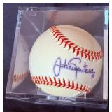 MN Twins #57  Johan Santana Autographed Baseball