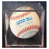 Minnesota Twins #34 Kirby Puckett Autographed Baseballs