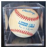 MN Twins #22 Brad Radke 2001 Autographed Baseball