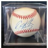 Cleveland Indians Corey Kluber 2011 Autographed Baseball