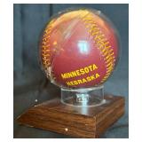 MN Gophers Baseball John Anderson #14 Head Coach Autographed Baseball