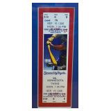 MN Twins Paul Molitor 3000th Hit - Sept 16, 1996 Autographed Framed Print with Original Game Ticket