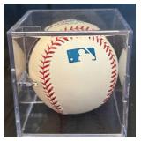 Minnesota Twins Johan Santana #57 Autographed Baseball