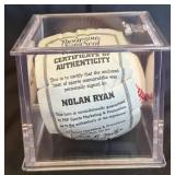 Nolan Ryan Autographed Baseball with COA