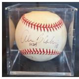 MN Sports Figures Autographed Baseball - Johnny Bench, Tim Laudner, Alana Blahok #18 and more  from the Burnet Golf Classic
