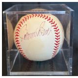 MN Sports Figures Autographed Baseball - Johnny Bench, Tim Laudner, Alana Blahok #18 and more  from the Burnet Golf Classic