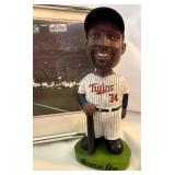 Minnesota Twins Pregame Farewell Ceremony for Kirby Puckett and Kirby Puckett Bobblehead Doll