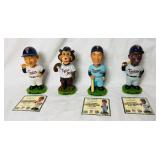 Minnesota Twins 2000 Boobleheads - TC Bear Twins Mascot, Kent Hrbek, Tony Oliva and Harmon Killebrew