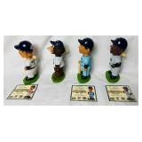 Minnesota Twins 2000 Boobleheads - TC Bear Twins Mascot, Kent Hrbek, Tony Oliva and Harmon Killebrew