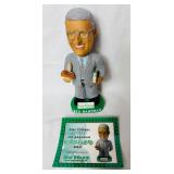 Set of 5 Minnesota Twins 2001 Bobbleheads - Bert Blyleven, Rod Carew, Kirby Puckett, Dave Winfield, and Sid Hartman