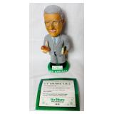 Set of 5 Minnesota Twins 2001 Bobbleheads - Bert Blyleven, Rod Carew, Kirby Puckett, Dave Winfield, and Sid Hartman