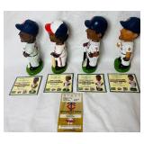 Minnesota Twins 2001 Bobbleheads - Bert Blyleven, Kirby Puckett, Dave Winfield (2)