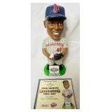 2003 Minnesota Twins Bobbleheads - Corey Koskie, Torii Hunter, Eddie Guardado and Wally the Beer Man and Sept 24, 2003 Star Tribune Front Page Copy