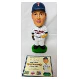 Set of 5 Minnesota Twins 2002 Bobbleheads  LOT 2 - Tom Kelly, Jim Kaat, Cristian Guzman, Doug Mientkiewicz and Sid Hartman