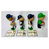 2003 Minnesota Twins Bobbleheads - Corey Koskie, A.J. Pierzynski, Eddie Guardado and Wally the Beer Man and Sept 24, 2003 Star Tribune Front Page Copy