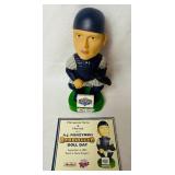 2003 Minnesota Twins Bobbleheads - Corey Koskie, A.J. Pierzynski, Eddie Guardado and Wally the Beer Man and Sept 24, 2003 Star Tribune Front Page Copy