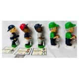 2003 Minnesota Twins Bobbleheads - Torii Hunter, Shannon Stewart, A.J. Pierzynski and Wally the Beer Man(2)