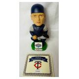 2003 Minnesota Twins Bobbleheads - Torii Hunter, Shannon Stewart, A.J. Pierzynski and Wally the Beer Man(2)