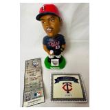 2003 Minnesota Twins Bobbleheads - Torii Hunter, Shannon Stewart, A.J. Pierzynski and Wally the Beer Man(2)