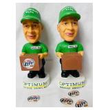 2003 Minnesota Twins Bobbleheads - Torii Hunter, Shannon Stewart, A.J. Pierzynski and Wally the Beer Man(2)