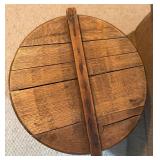 Red Wing Union Stoneware 20 Gallon Crock with Wood Top