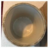 Red Wing Union Stoneware 20 Gallon Crock with Wood Top