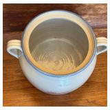 Red Wing Stoneware Bean Pot with Lid, Red Wing Pitcher and Red Wing Mini Crock