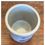 Red Wing Stoneware Bean Pot with Lid, Red Wing Pitcher and Red Wing Mini Crock