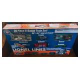 Lionel Lines G-Gauge Steam Trail Set - 36 piece Set with Locomotive, Tender, Boxcar, Gondola and Caboose