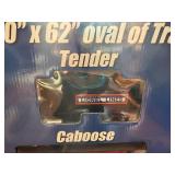 Lionel Lines G-Gauge Steam Trail Set - 36 piece Set with Locomotive, Tender, Boxcar, Gondola and Caboose