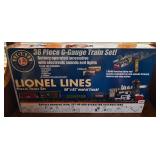 Lionel Lines G-Gauge Steam Trail Set - 36 piece Set with Locomotive, Tender, Boxcar, Gondola and Caboose
