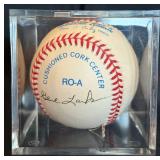 MN Twins #9 Gene Larkin Autograhed Baseball  1987/1991 World Series Team