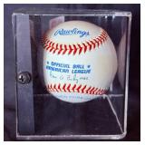 Minnesota Twins #4 Paul Molitor Autograhed Baseball