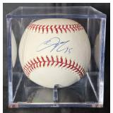 Minnesota Twins #15 Cristian Guzman Autographed Baseball